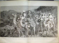 Antique Old Print 1897 Trade Route Suakin Berber Sparkes Bey Camels Major 19th