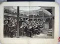 Old Antique Print 1889 Sale Colonial Wool Exchange Coleman Street City 19th