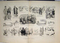 Original Old Antique Print 1883 Hydropathic Legend Doctor Philip Grose Furst
