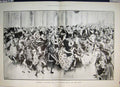 Original Old Antique Print 1898 Childrens Fancy Dress Ball Mansion House 19th
