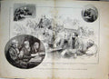 Original Old Antique Print Parnell Inquiry Commissioners Courts Justice 1888