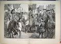 Original Old Antique Print 1889 Lord Mayors Day Procession Mayors London 19th