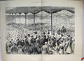 Original Old Antique Print 1854 Charge Light Cavalry At Balaclava Fighting 19th