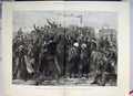 Original Old Antique Print 1877 Blantyre Colliery Explosion Galsgow Rescue Party