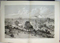 Original Old Antique Print Glasgow International Exhibition Grounds 1888 19th