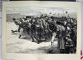 Original Old Antique Print The Derby Rush On The Course To See Who Won 1872 19th