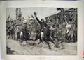 Original Old Antique Print Basuto War South Africa Burghers Oudtshoorn 1881