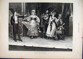 Original Old Antique Print 1890 First Season Private Theatrical Dress Rehearsal