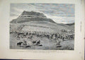Old Antique Print 1881 Transvaal War Assembly Boers Evacuation Laings Nek 19th