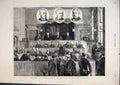 Old Antique Print 1881 Crisis Ireland Court Land Commission Opening Men 19th