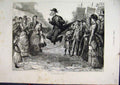 Original Old Antique Print 1885 Day Country Man Skipping Autres Minister 19th