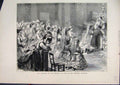 Original Old Antique Print 1872 Marriage Marquis Bute Oratory Brompton Victorian
