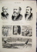 Old Antique Print Sheriff Charles Woolloton 1879 Bayley Francis Truscott 19th