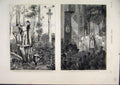 Old Antique Print 1875 Venus Australian Bush Station Civil War Spain Mass 19th