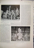 Old Antique Print 1903 Art Decoration St. Louis Exhibition Sculptors Work 20th