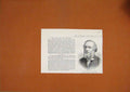 Old Antique Print 1888 Portrait Late Rev. Jellett Provost Trinity College 19th