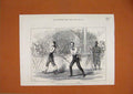 Old Antique Print 1877 Great Walking Feat Agricultural Hall Weston Oleary 19th