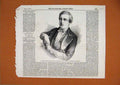 Old Antique Print 1847 Portrait Imperial Highness Duke Constantine Russia 19th