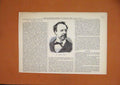 Original Old Antique Print 1878 Portrait Charles Stanley Artist Liverpool 19th