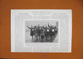 Old Antique Print 1866 Spanish Blockading Squadron Valparaiso Chili Ship 19th
