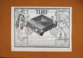 Original Old Antique Print Advert Virginia Turf Cigarettes Piccadilly Men