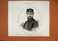 Original Old Antique Print 1879 Corporal George Taylor Rifle Volunteers 19th