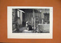 Original Old Antique Print 1883 Studio Crown Princess Germany Palace Berlin