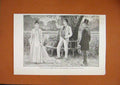 Old Antique Print 1889 Scene Adelphi Drama Silver Falls Theatre Pettitt 19th