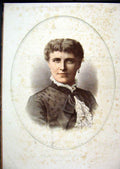 Original Old Antique Print 1883 Colour Portrait Madame Christine Nilsson Prima