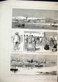 Old Antique Print 1884 Berber Africa Desert Suakim Scout Catholic Mission 19th