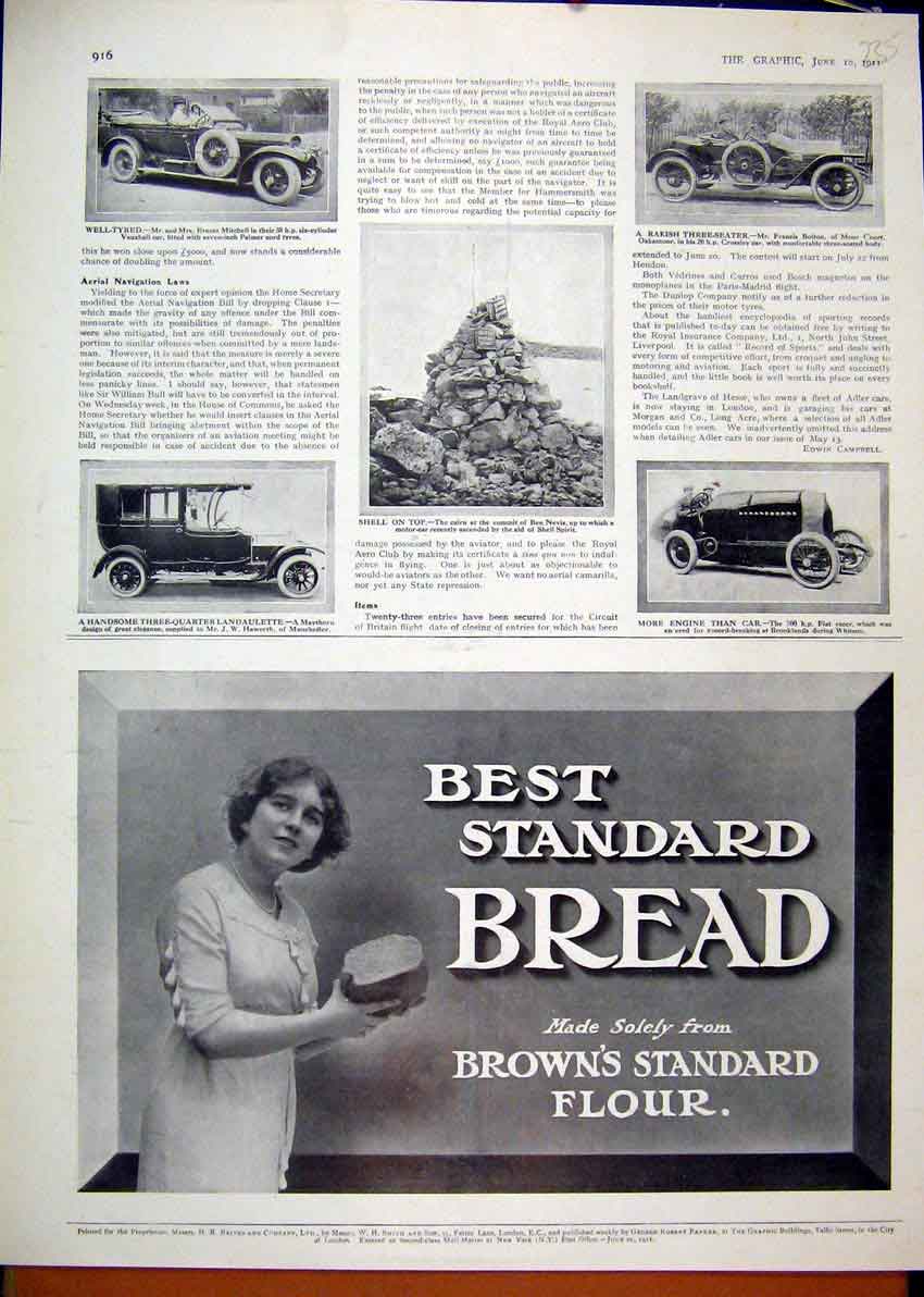 Original Old Antique Print 1911 Advert Wolseley Tool Motor Car Austin Racing Car