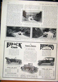 Old Antique Print Advert Buick Cars Bedford Coachwork 1913 Talbot Prices 20th