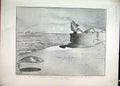 Original Old Antique Print Naval Manoeuvres 1903 Battle Azores Submarine Sailor