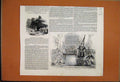 Original Old Antique Print 1845 Charlecombe Church Mons Philippe Strand Theatre