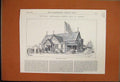 Original Old Antique Print 1861 Caller Ou Winner St Leger Horse Trainer 19th