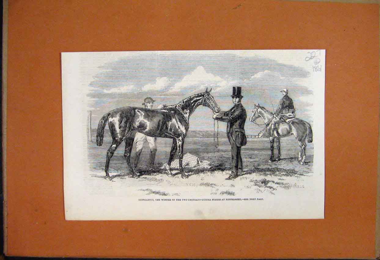 Original Old Antique Print 1861 Disturbance Warsaw Slaughter Viceregal Castle