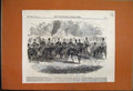 Original Old Antique Print 1856 Malacca Horse Winner Cambridgeshire Stakes 19th