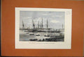 Original Old Antique Print 1876 New Holland Horse Winner Goodwood Cup Victorian