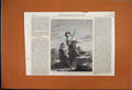 Original Old Antique Print 1876 Embarkation Egyptian Troops Alexandria Ship 19th