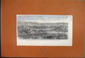 Original Old Antique Print 1864 Ascent M Godards Montgolfier Balloon Cremorne
