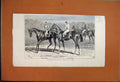 Original Old Antique Print 1884 Ruins Archbishops Palace Southwell Bartle Frere