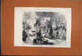 Original Old Antique Print 1876 Journey Into Herzegovina Hut Inside Belovase