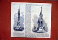 Old Antique Print Athole Memorial Fountain Perthshire 1866 Tatton Sykes 19th
