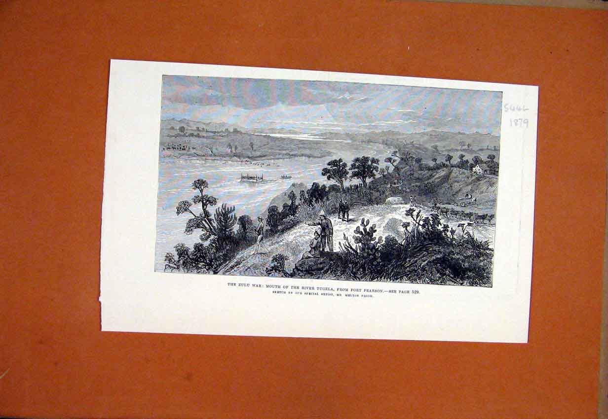 Original Old Antique Print 1879 Portrait Late William Lloyd Garrison Victorian
