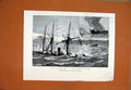 Old Antique Print 1880 Shipping Disaster St. Michaels Azores Northbrook 19th