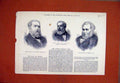 Original Old Antique Print 1882 Rose Arthur Sketchley Examiner Chabot Stephens