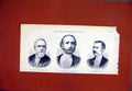 Original Old Antique Print 1888 Portrait Alderman Whitehead Sheriff Newton 19th