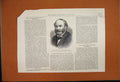 Old Antique Print 1884 Portrait Lord Rayleigh President British Montreal 19th