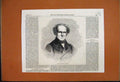 Original Old Antique Print 1864 Portrait Late Cooke Veteran Actor 19th