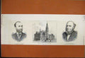 Original Old Antique Print 1882 Townhall Bootle Lancashire Pogmore Dugdale 19th